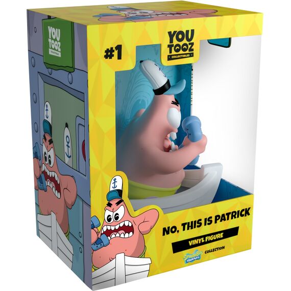 BOB L'EPONGE - No This Is Patrick - Figure Youtooz 11cm