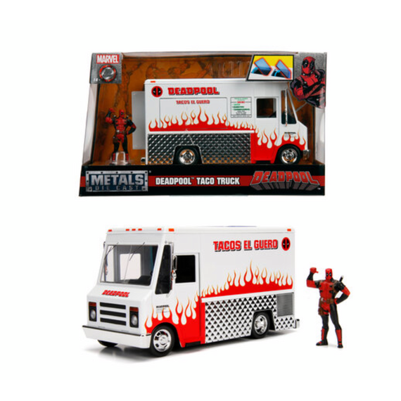 DEADPOOL - Foodtruck + Deadpool Figure - 1:24