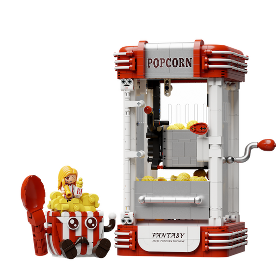 PANTASY - Popcorn Machine - Building block 1201 pcs
