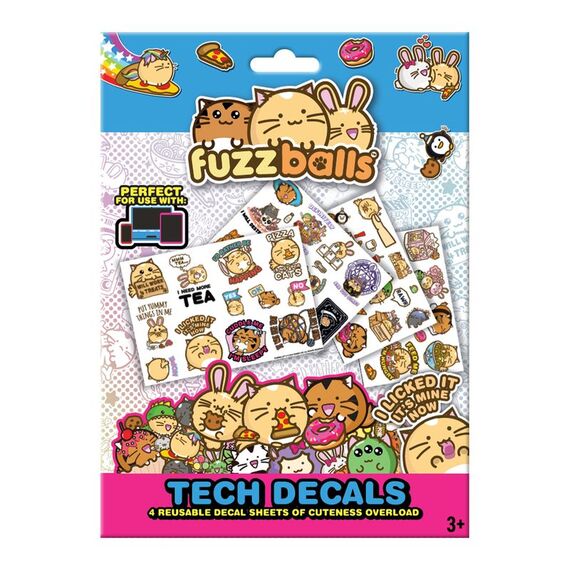 FUZZBALLS - Set of tech decals