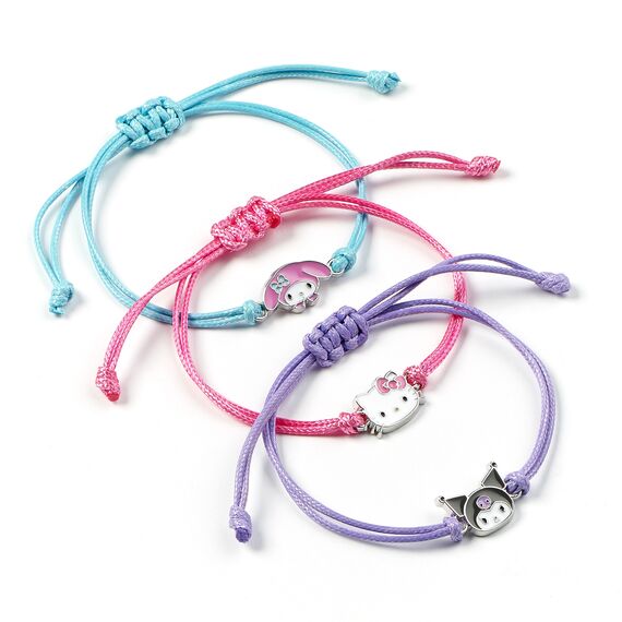 HELLO KITTY & Friends - Set of 3 Friendship Bracelets