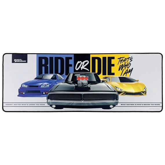 FAST & FURIOUS - Ride or Die - XL Desktop Mat + 1 Coaster