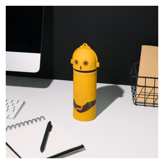 STAR WARS - C-3PO - Heady - 3D Silicon Pencil Case