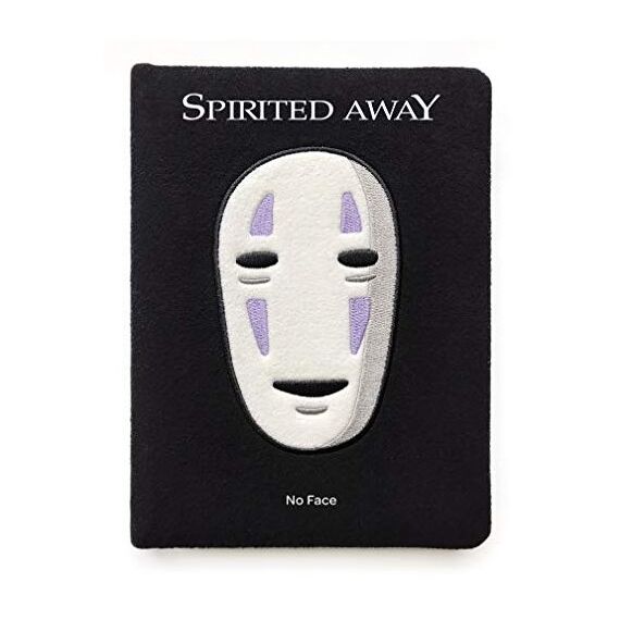 SPIRITED AWAY - No Face - Plush Journal 16.1x21.6x2.9cm