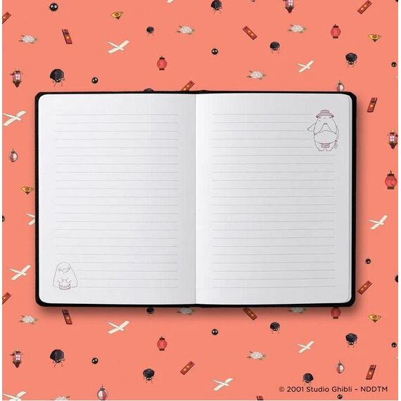 SPIRITED AWAY - No Face - Plush Journal 16.1x21.6x2.9cm
