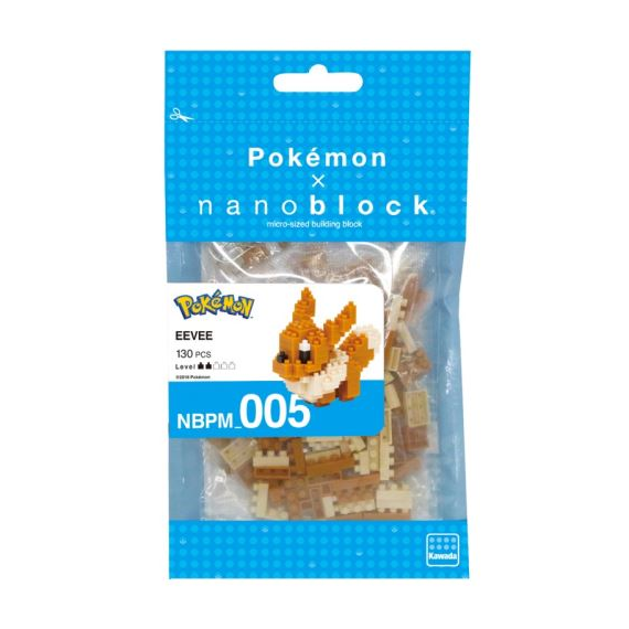 POKEMON - Eevee - Figure Nanoblock 10cm