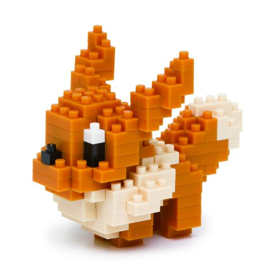 POKEMON - Eevee - Figure Nanoblock 10cm