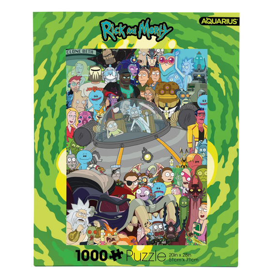 RICK & MORTY - Cast - Puzzle 1000P