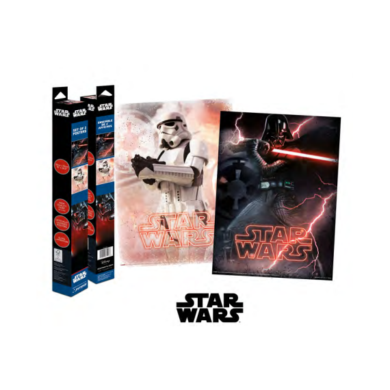 STAR WARS - The Empire - 2 Posters 52 x 38cm Set