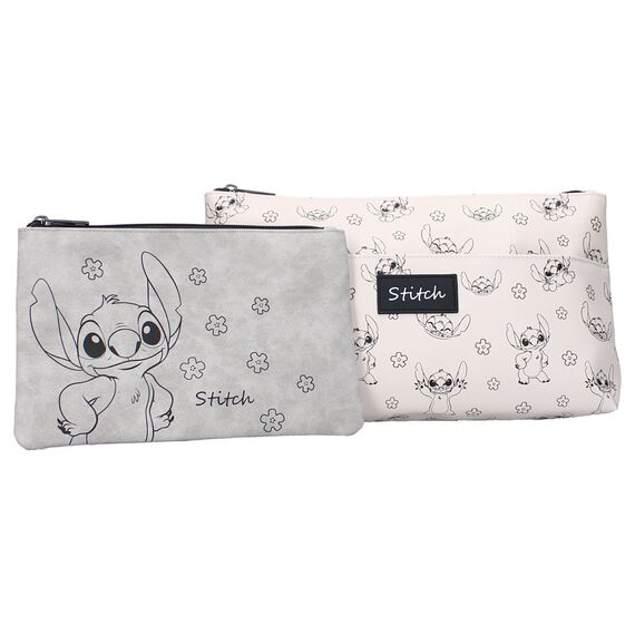 STITCH - Cute & Fashion - Double Cosmetic Bag