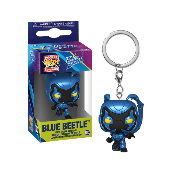 BLUE BEETLE - Pocket Pop Keychains - Blue Beetle