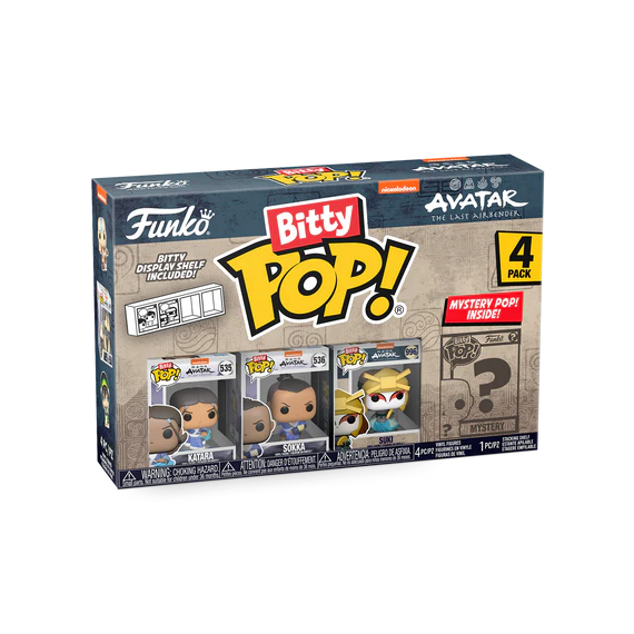 AVATAR THE LAST AIRBENDER - Bitty Pop 4 Pack 2.5cm - Katara