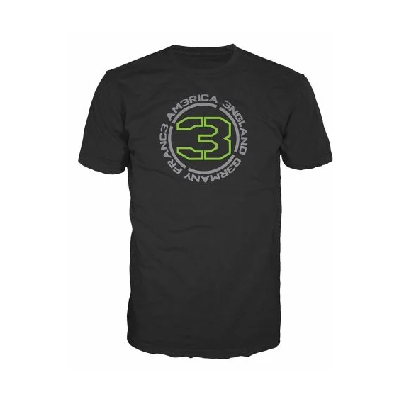 CALL OF DUTY MW3 - T-Shirt Black - COUNTRIES 3 (XXL)