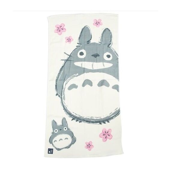 MY NEIGHBOR TOTORO - Totoro Sakura - Large Towel Imabari 60x120cm