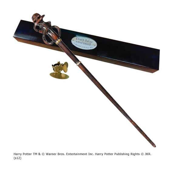 HARRY POTTER - Wand - Death Eater Swirl