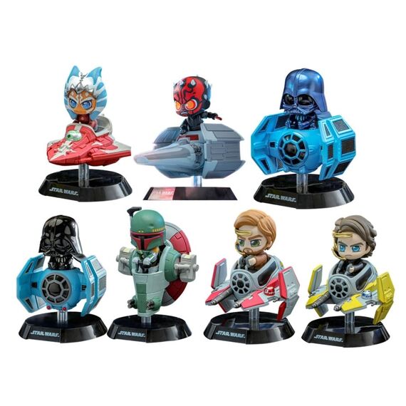 STAR WARS - Series 1 - Assortiment 6 Figures Cosbi Riders