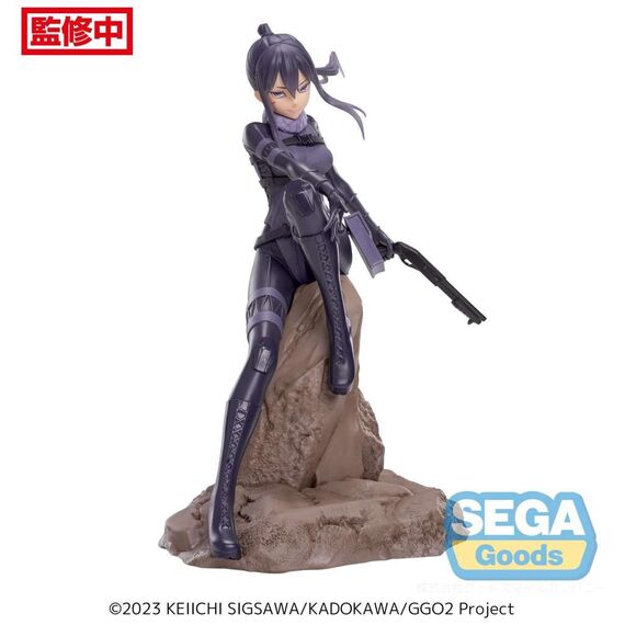SWORD ART ONLINE GUN GALE ONLINE - Pitohui - Statue Luminasta 20cm