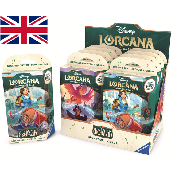 DISNEY - Lorcana - Trading Cards 8 Starters Box Chapter 7 - EN