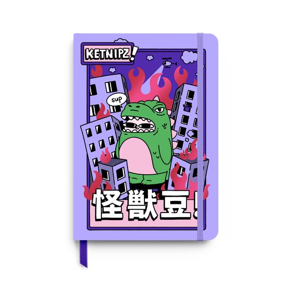 KETNIPZ - Crocodile - Premium Notebook - Size A5