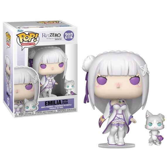 RE ZERO - POP & Buddy N° 2112 - Emilia with Puck