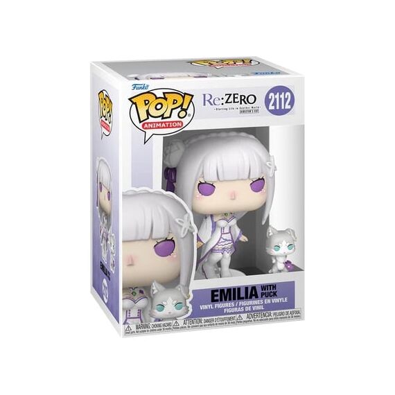 RE ZERO - POP & Buddy N° 2112 - Emilia with Puck