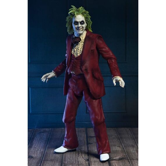 BEETLEJUICE 2 - Beetlejuice "Red Tuxedo" - Ultimate Figurine 18cm