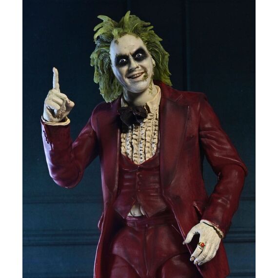 BEETLEJUICE 2 - Beetlejuice "Red Tuxedo" - Ultimate Figurine 18cm