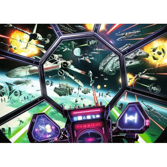 STAR WARS - Puzzle 1000P - TIE Fighter Cockpit