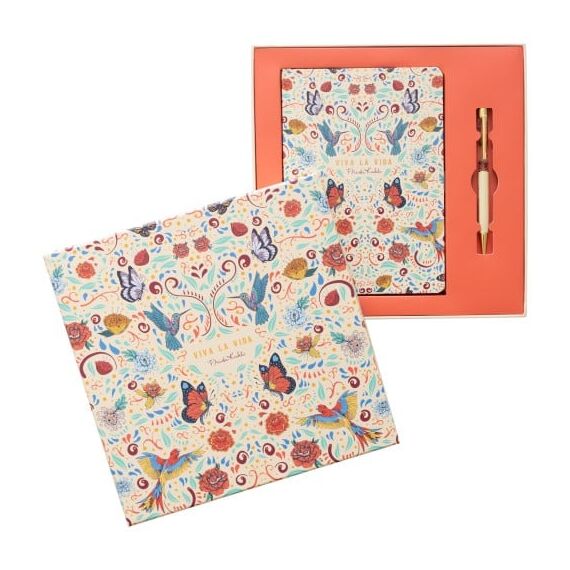 FRIDA KAHLO - Viva La Vida - Gift Box A5 Premium Notebook + Pen