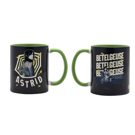 BEETLEJUICE - Black&Green - Astrid - Inner Colored Mug