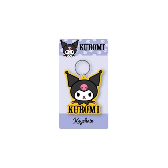 KUROMI - Yellow - Rubber Keychain