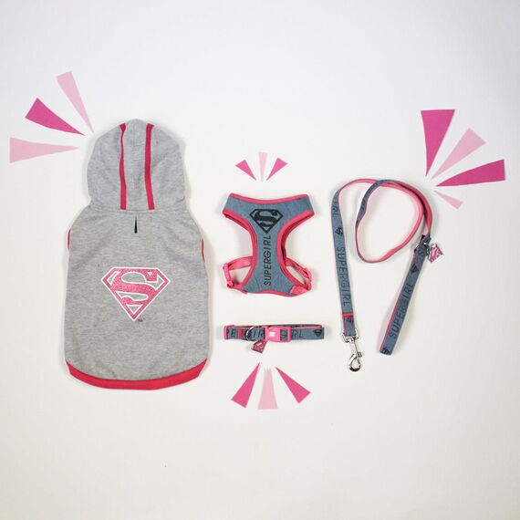SUPERGIRL - Dog Hoodie - M