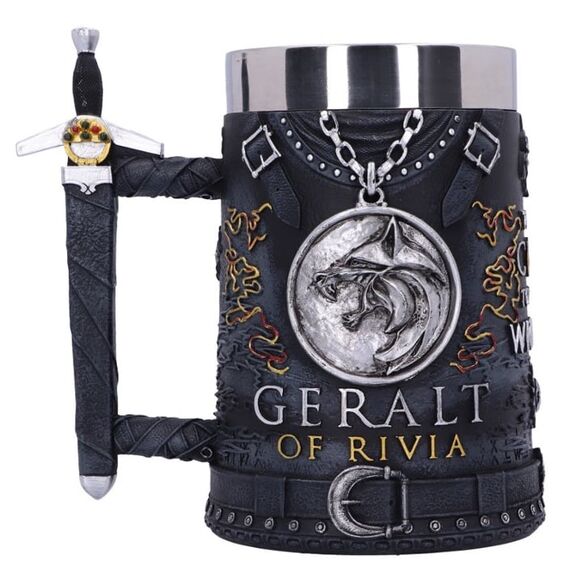 THE WITCHER - Geralt - Chope en résine 15.5cm