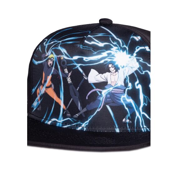 NARUTO SHIPPUDEN - Naruto & Sasuke - Men's Novelty Cap one size