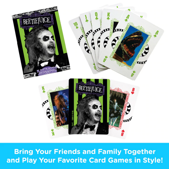 HORROR - Bettlejuice  - Playing Cards