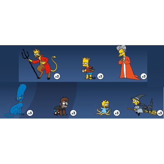 THE SIMPSONS - Series 1 - Display 24 Mystery Pin's
