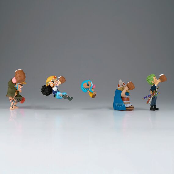ONE PIECE - WCF - Assortiments 12 Figurine 4-7cm