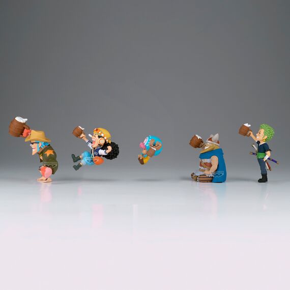 ONE PIECE - WCF - Assortiments 12 Figurine 4-7cm
