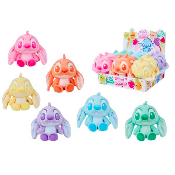 STITCH - Display of 12 Scented Plushs 22cm - 6 Models