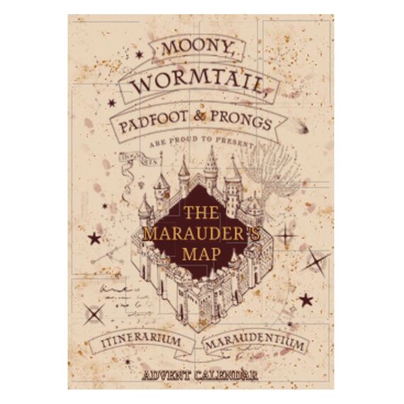 HARRY POTTER - Marauder's Map Classic Advent Calendar
