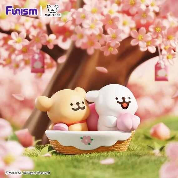 MALTESE - Lucky Paws Series - Blind Box 8 Figure set
