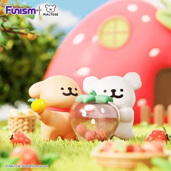 MALTESE - Lucky Paws Series - Blind Box 8 Figure set