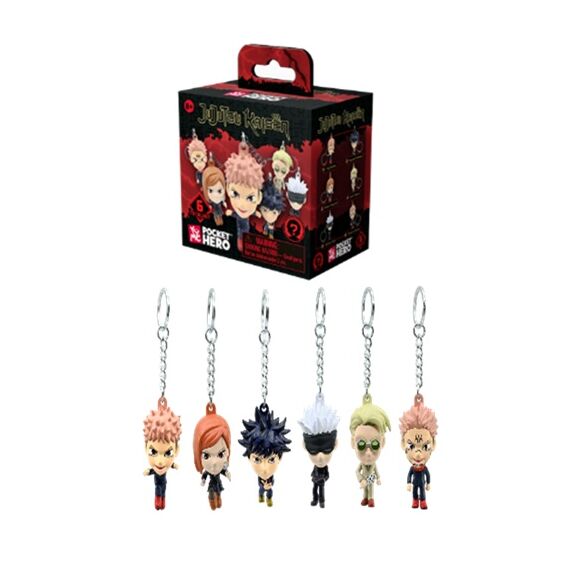 JUJUTSU KAISEN - Series 1 - Assortiment 12 Keychain 5.5cm Blind Box