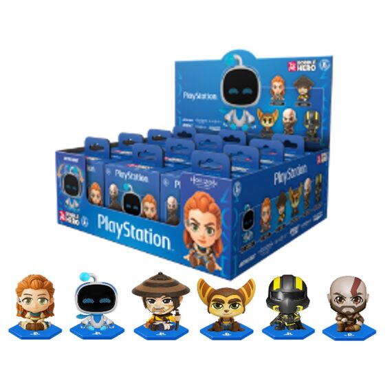 PLAYSTATION - Bobble Hero - Assortiment 12 Figures 6cm - Blind Box