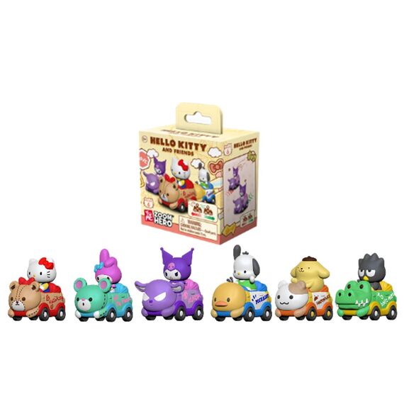 HELLO KITTY - Zoom Hero 1 - Assortiment 12 Figures 5cm Blind Box