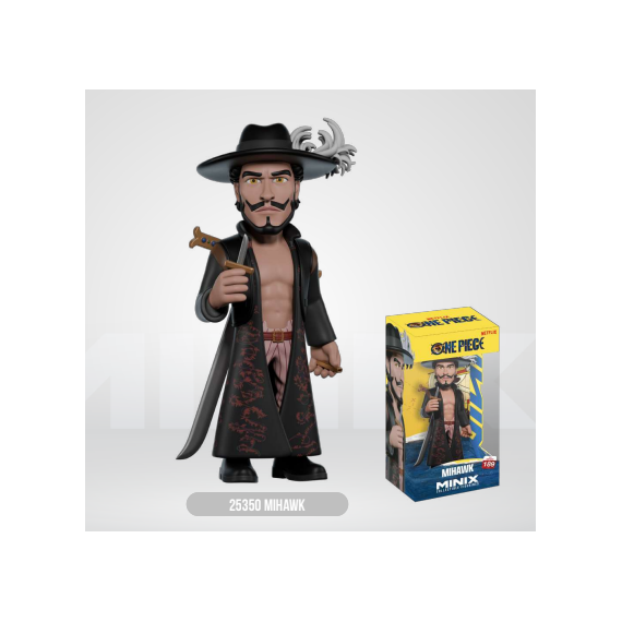 ONE PIECE - Mihawk - Figure Minix 12cm