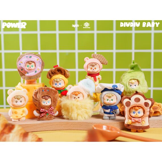 WOOO - Diu Diu Baby Power Bears BLIND BOX - 6cm