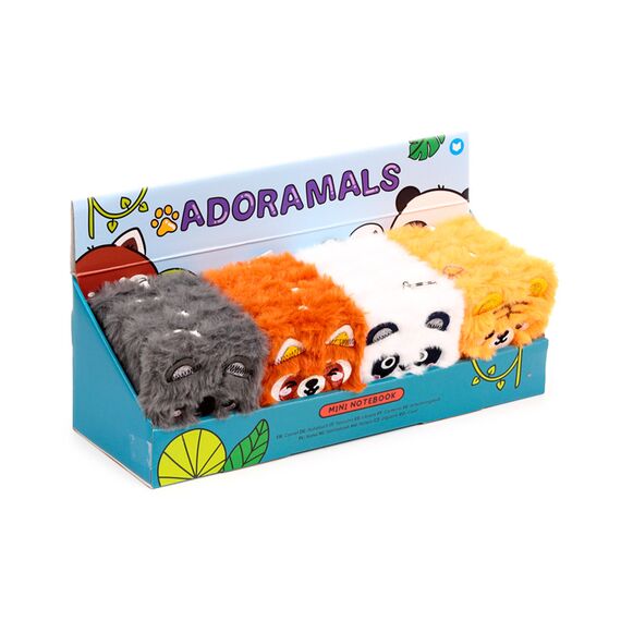 KAWAII - Wild Adoramals - Mini Fluffy Notebook A7