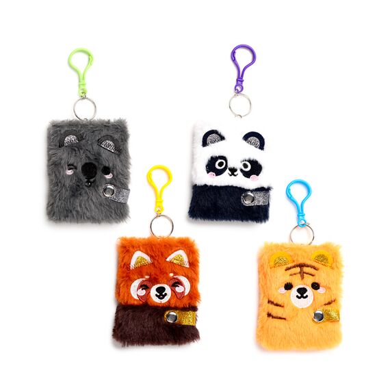 KAWAII - Wild Adoramals - Mini Fluffy Notebook A7
