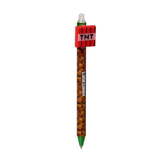 MINECRAFT - Tools - Head Topper Erasable Gel Pen (Display of 36 pcs)